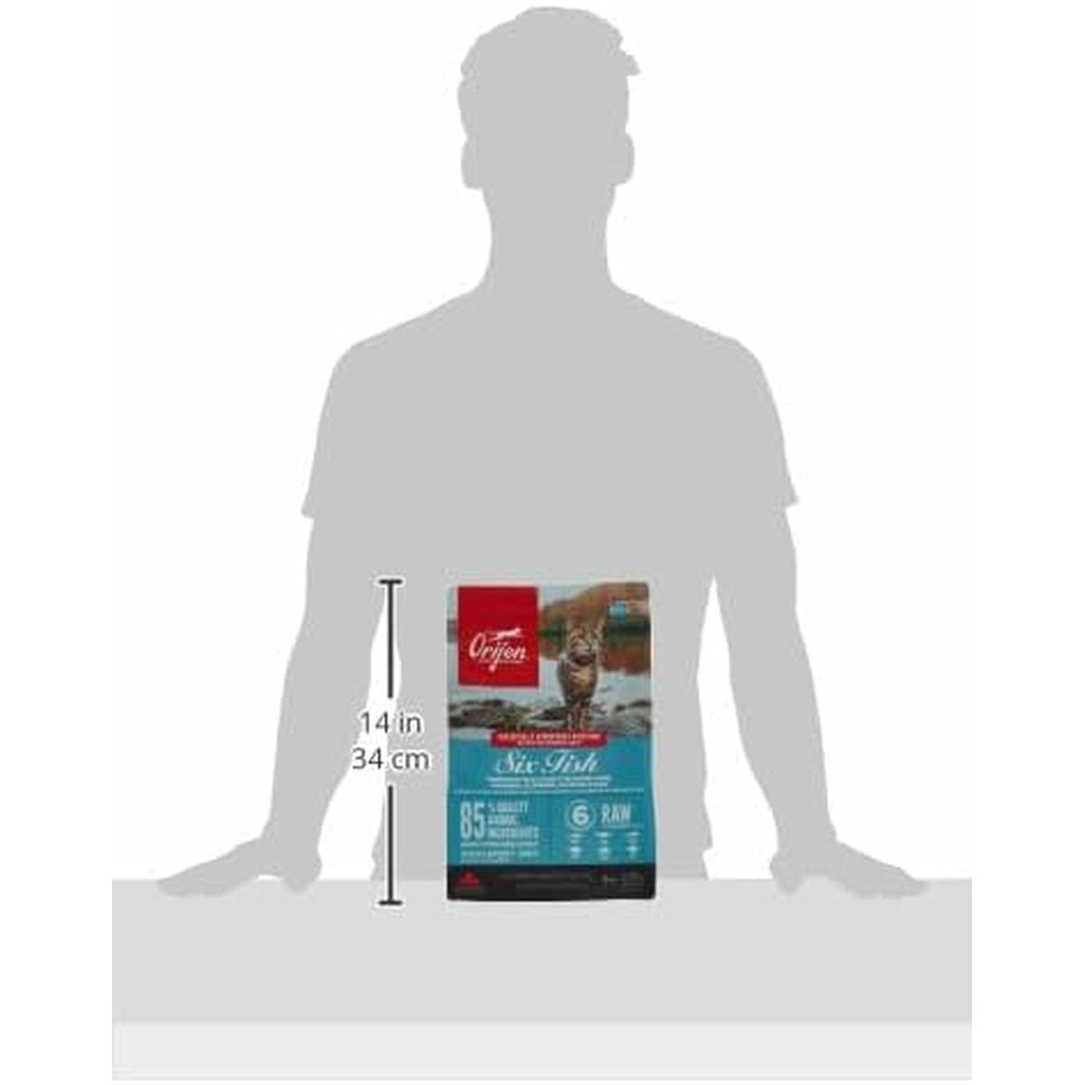 Aliments pour chat Orijen Poisson 1,8 kg