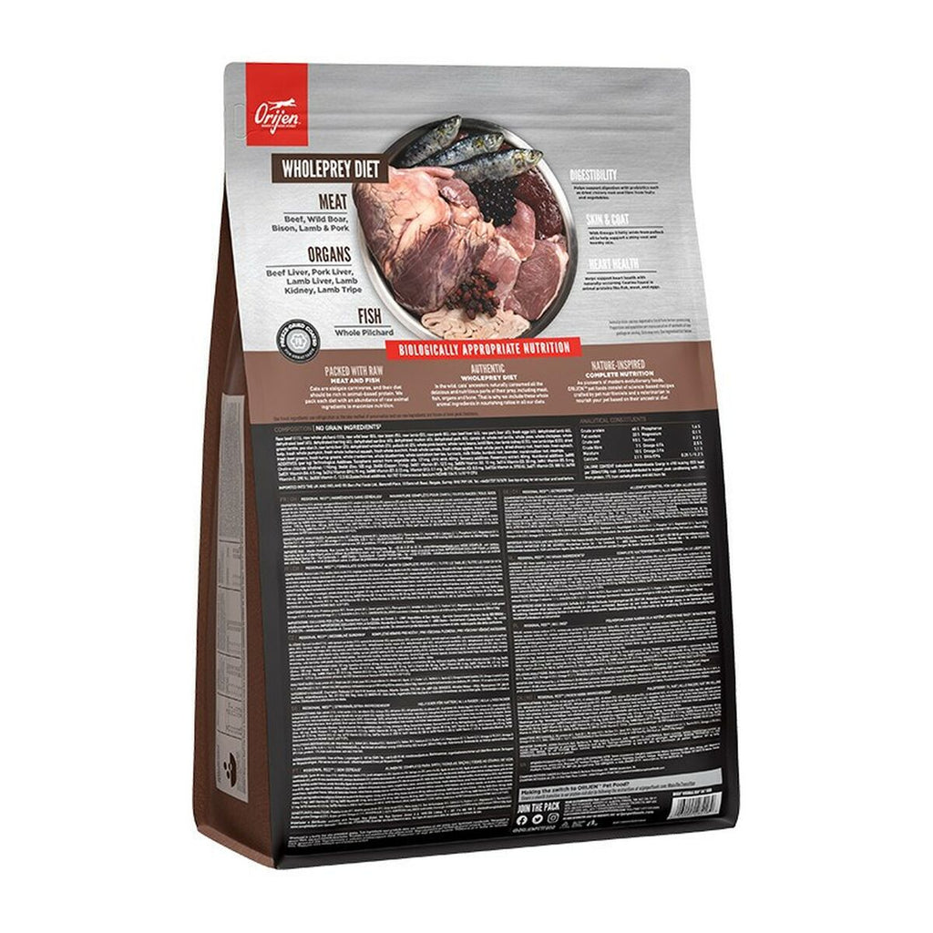 Aliments pour chat Orijen Regional Red Adulte Veau Agneau Viande de bœuf Sanglier Cochon 1,8 kg