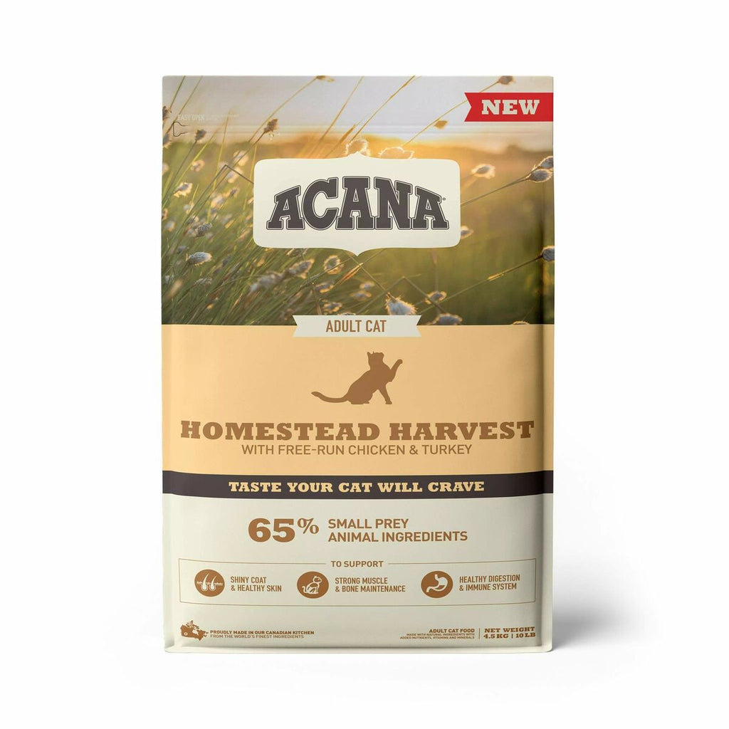 Aliments pour chat Acana Poulet Dinde Canard 4,5 Kg