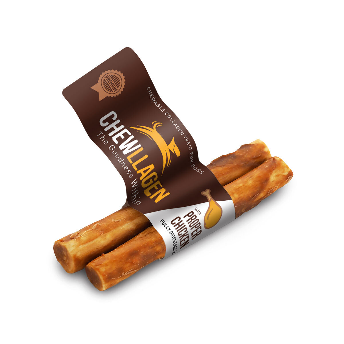 Snack pour chiens Chewllagen Poulet (35 Unités)