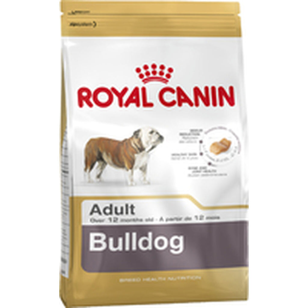Nourriture Royal Canin Bulldog Adult Adulte Poulet Viande Riz 12 kg