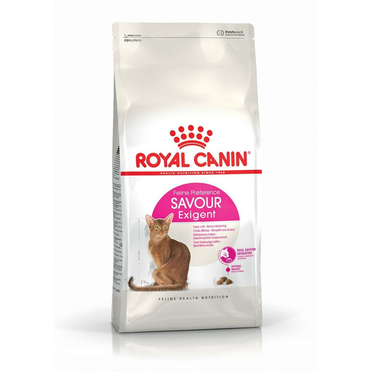 Aliments pour chat Royal Canin Savour Exigent Adulte Poulet Riz Maïs Légumes 10 kg