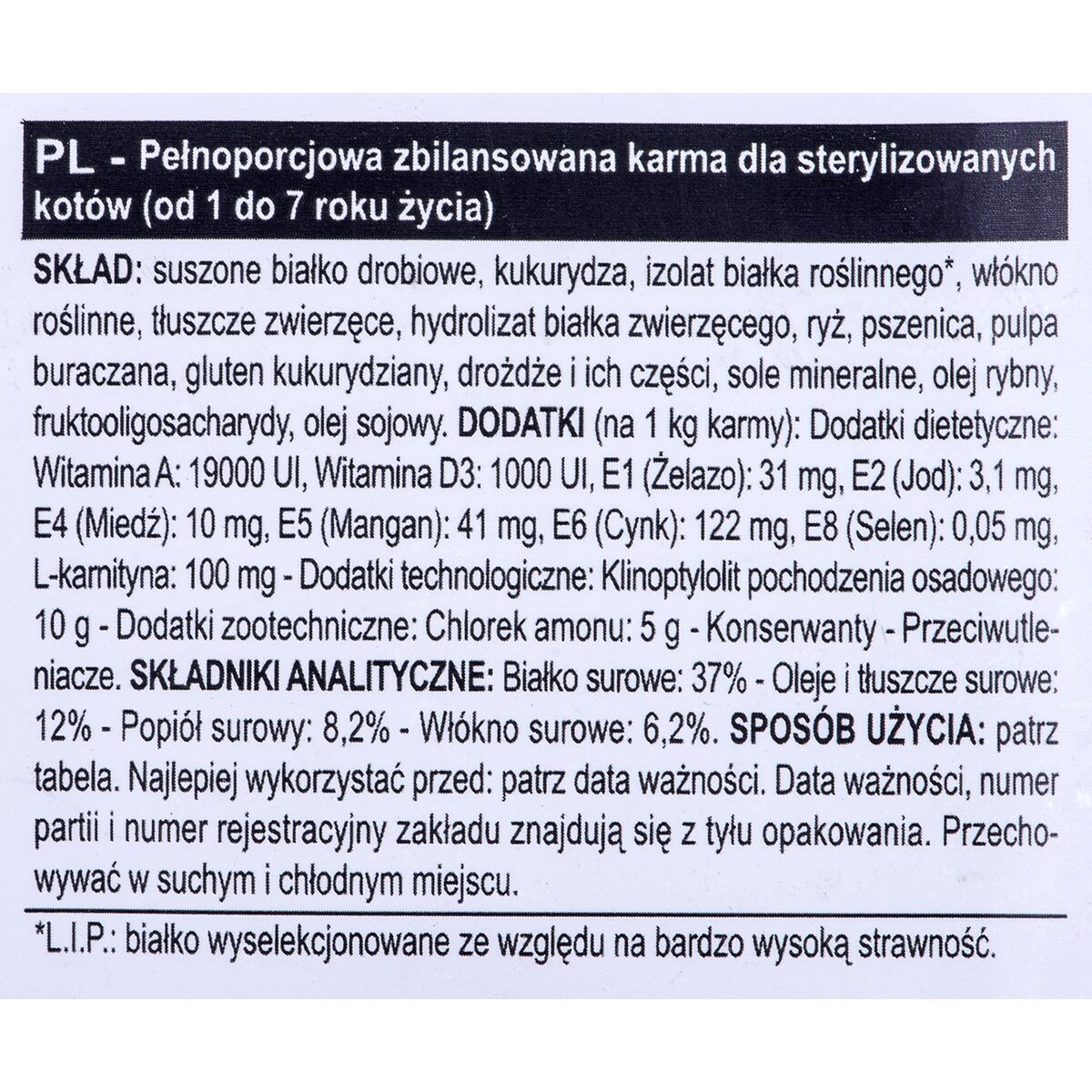 Aliments pour chat Royal Canin Sterilised 37 Adulte Poulet 4 Kg