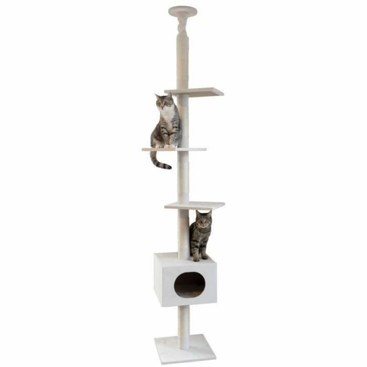 Arbre à chat Kerbl Blanc Sisal