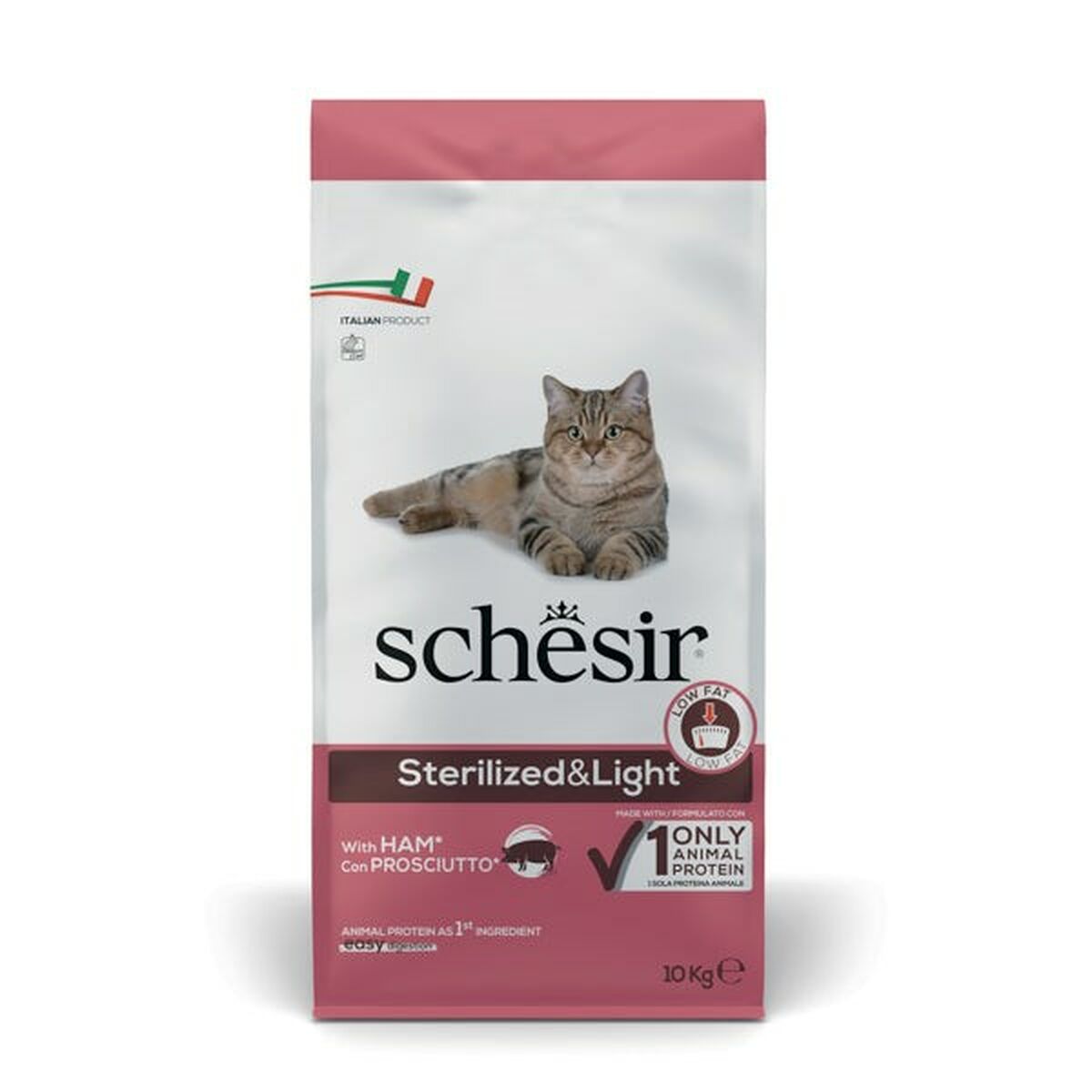 Aliments pour chat Agras Pet Foods Adult Sterilized & Light Cochon 10 kg