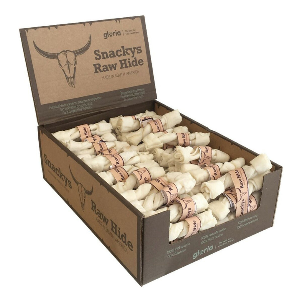 Snack pour chiens Gloria Rawhide Stick Veau Masticable 100 Unités
