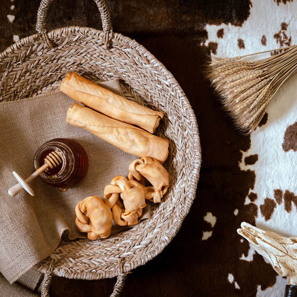 Snack pour chiens Gloria Rawhide Miel Masticable