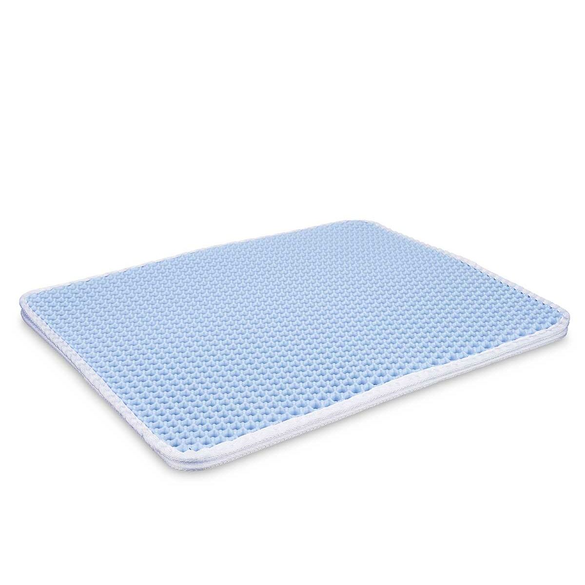 Tapis de Litière pour Chat Mascow Bleu 50 x 40 x 1,5 cm (12 Unités)