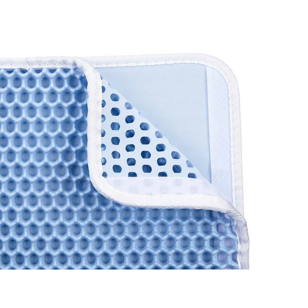 Tapis de Litière pour Chat Mascow Bleu 60 x 45 x 1,5 cm (12 Unités)